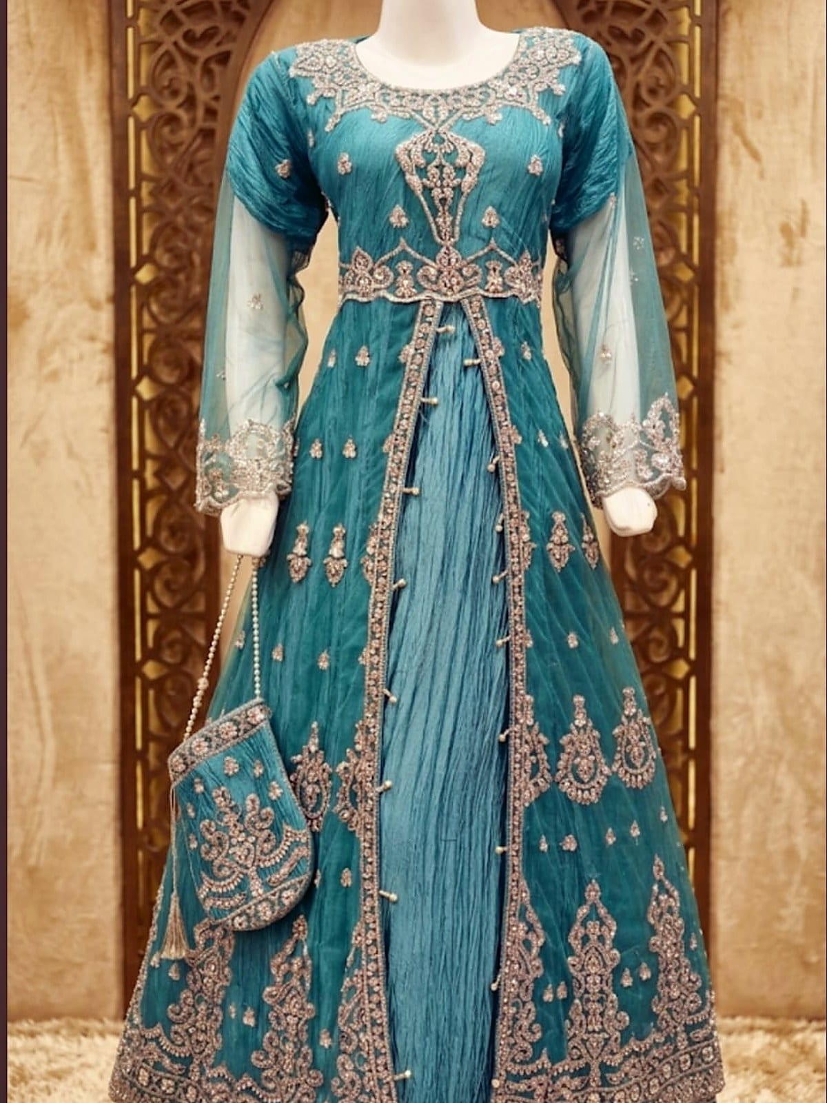 Net Cutdana Long Maxi